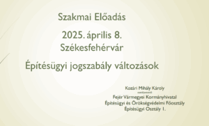 2025. FÉK szakmai előadás anyag